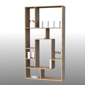 Another Modern Library 3D Object | FREE Artlantis Objects Download